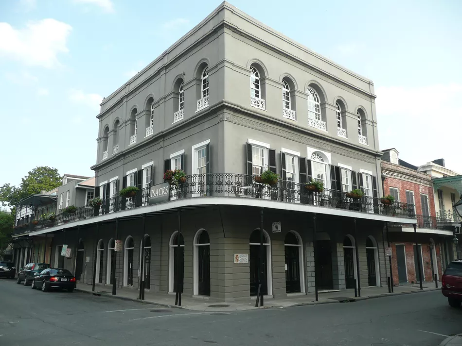 Facade of Lalaurie mansion