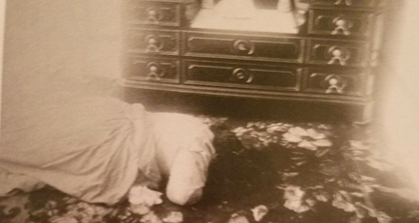 Abby Durfee Gray body in Lizzie Borden House