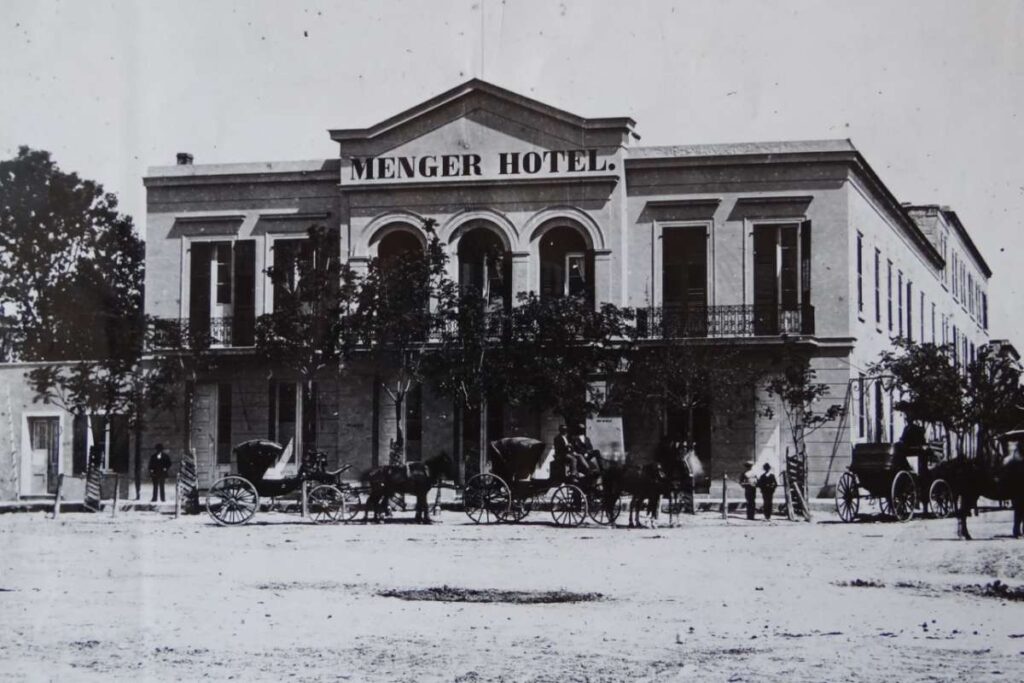 Menger Hotel in the 19th century