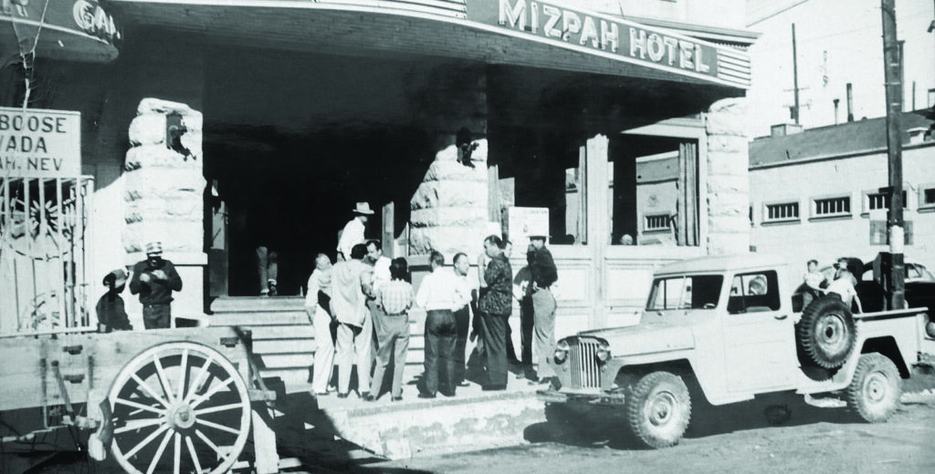 mizpah hotel facade in 1930s