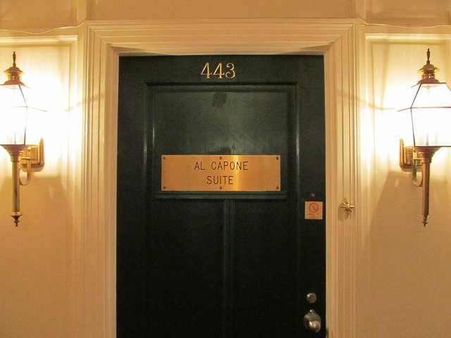 Arlington hotel room 443 al capone suite