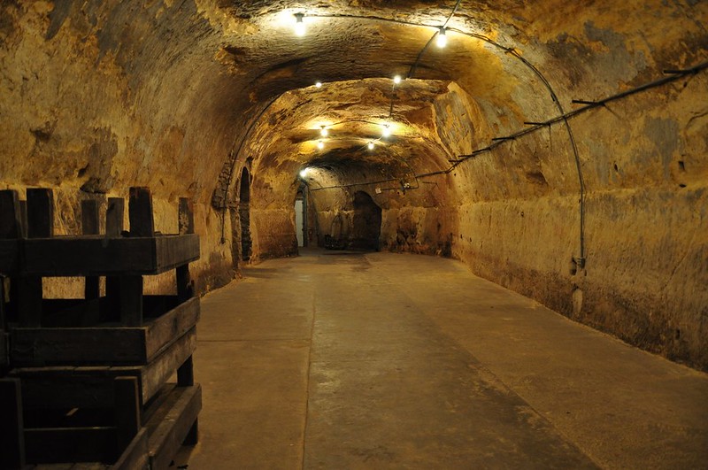 Inside of Wabasha Steet Caves