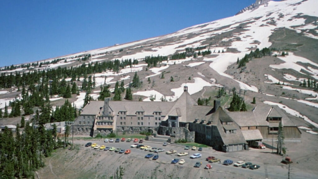 The shining overlook hotel aerial view