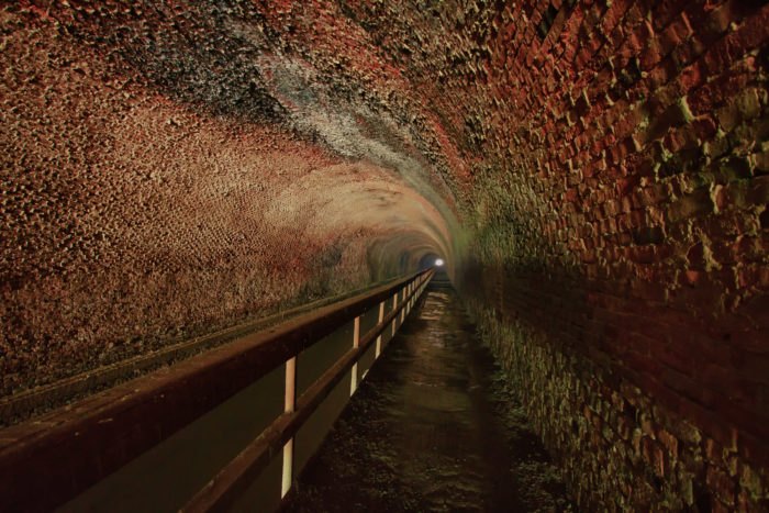 inside of paw paw tunnel