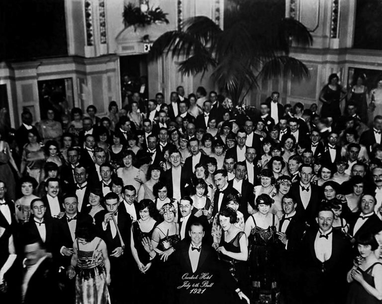 party at Mount washington hotel in 1921