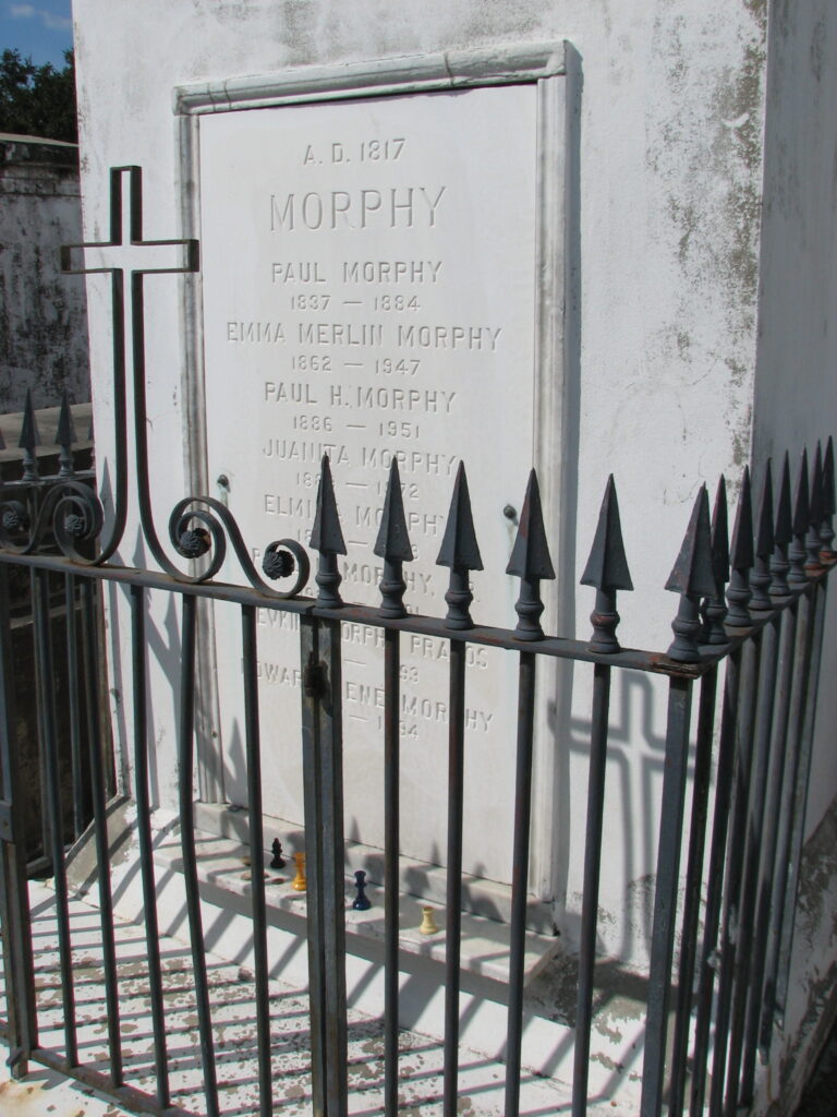 paul morphy tomb st louis cemetery