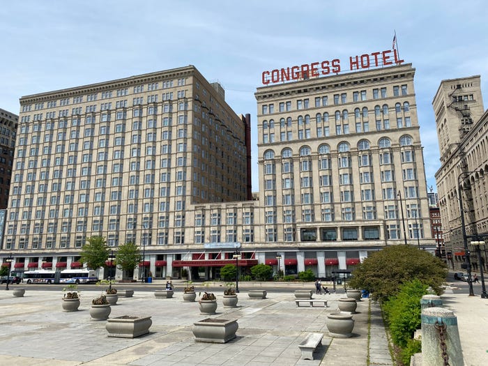 Congress hotel view