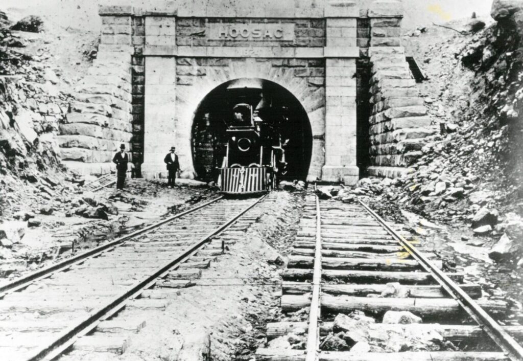 Training leaving hoosac tunnel