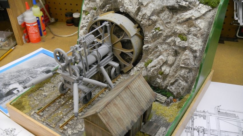 model wilsons patented stone cutting machine