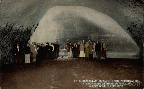 shoshone indian ice caves 20the century