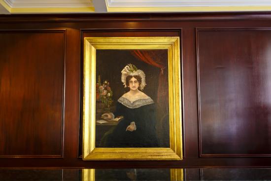 mary marshall painting in the marshall house
