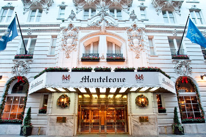 Hotel Monteleone main entrance lobby