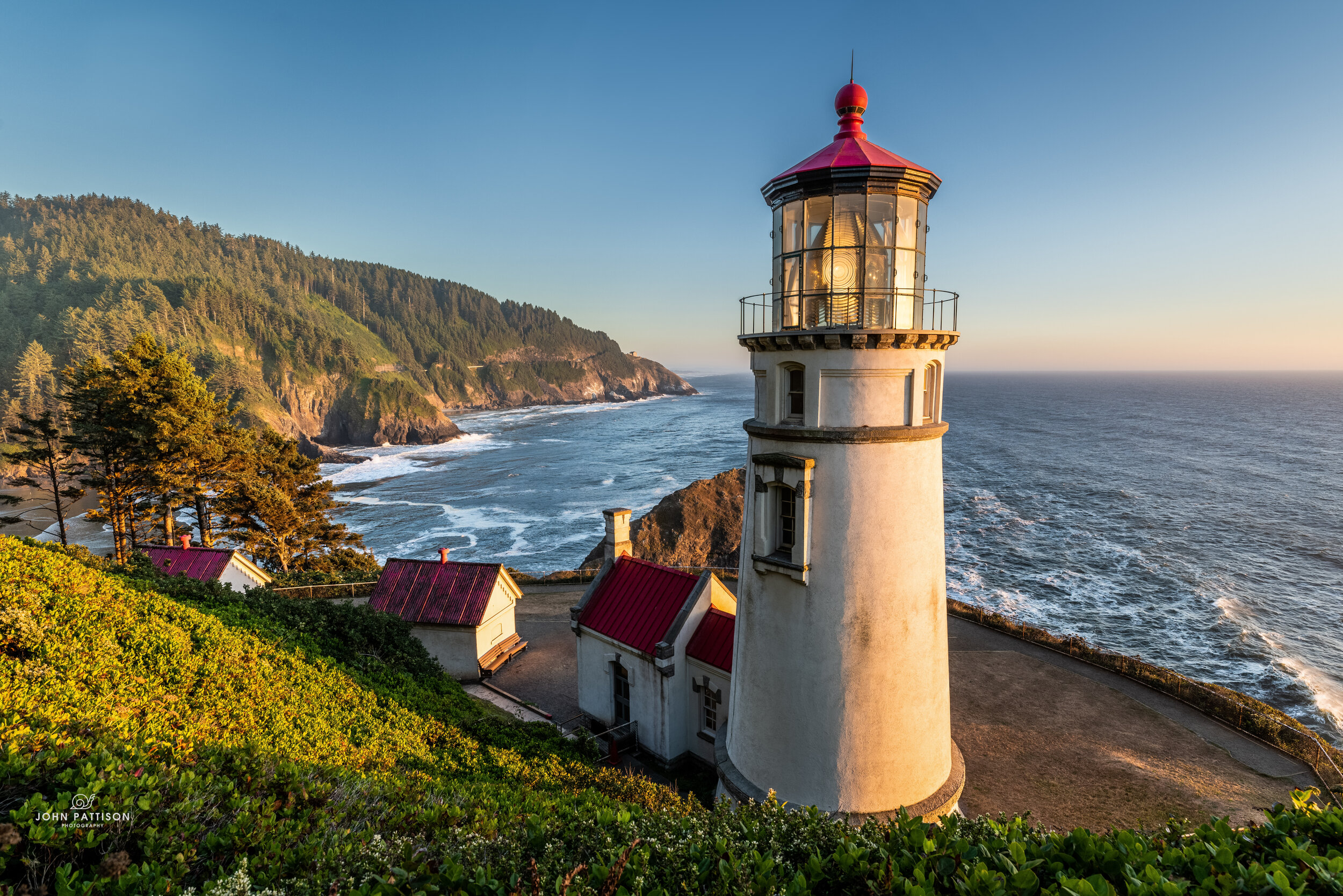 heceta head lighthouse view