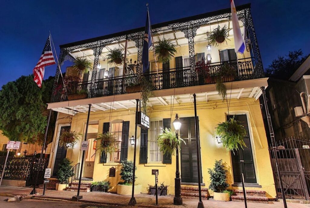 haunted andrew jackson hotel in new orleans french quarters
