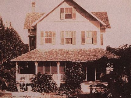 riddle house florida old photograph