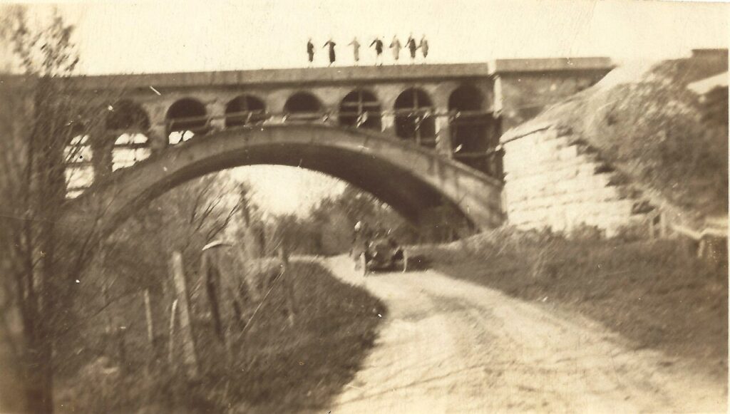 completion of avon haunted bridge in 1910