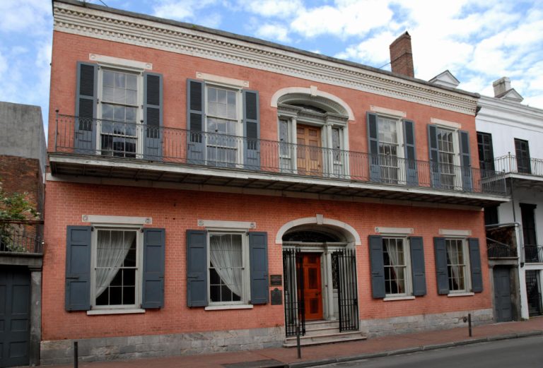 haunted Hermann Grima House in New Orleans